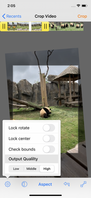 Video Crop Pro - 360° Rotate(圖4)-速報App