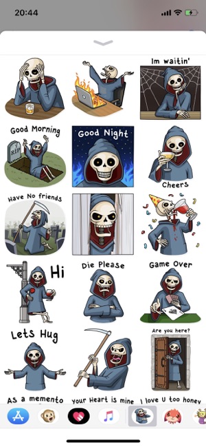 Death Pun Funny Stickers(圖2)-速報App