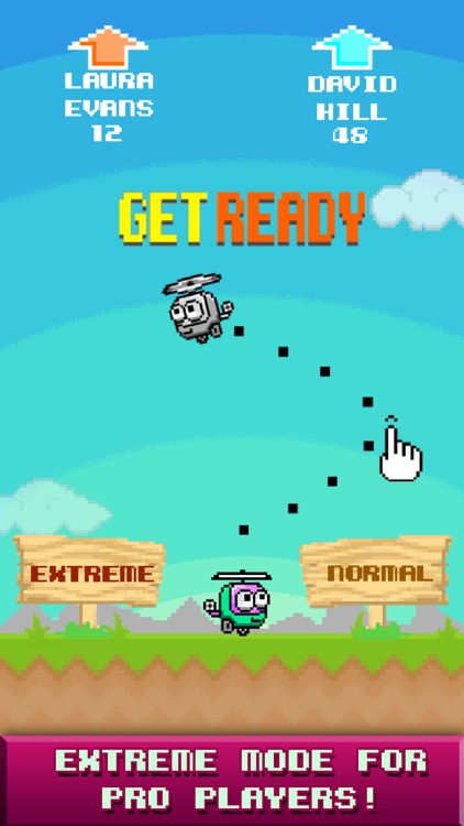 Mini copter: Fun swing action screenshot-4