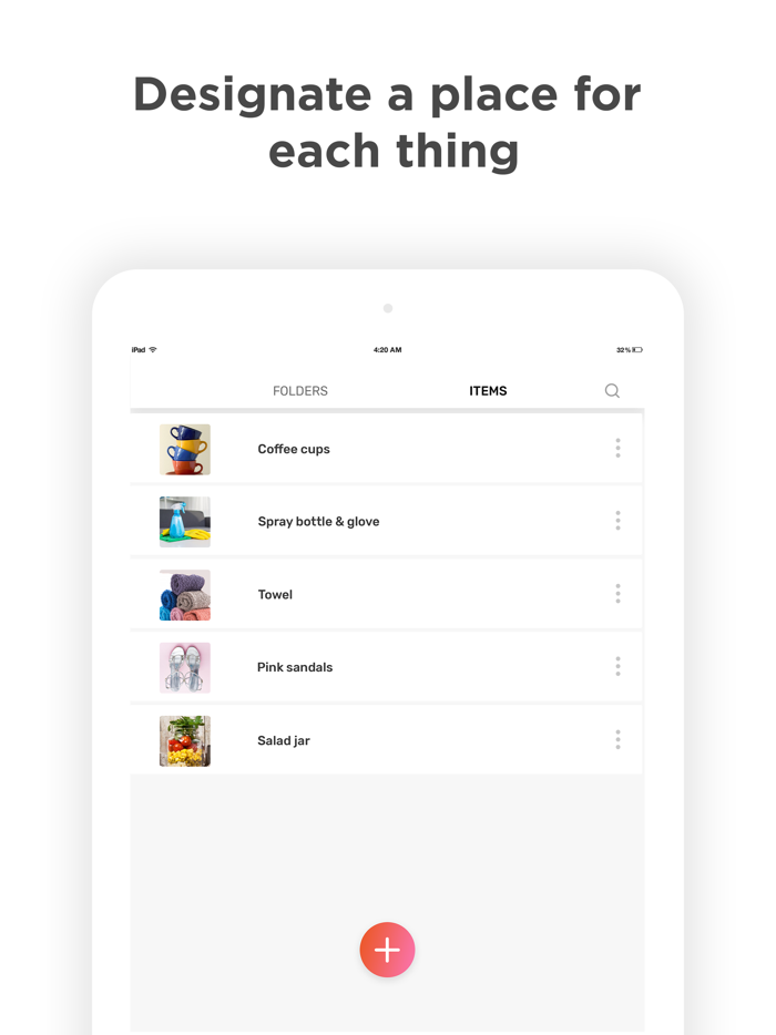 Declutter- Home Inventory App