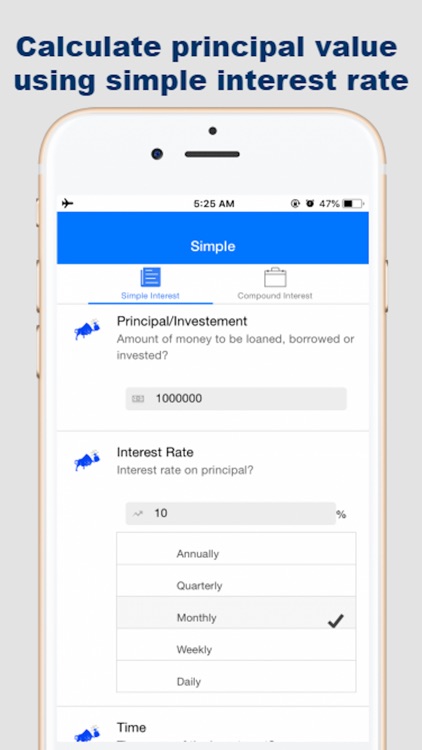 Avi Interest Calculator