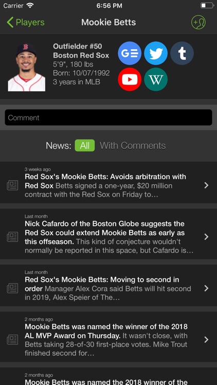 Playerline Fantasy Sports News screenshot-7