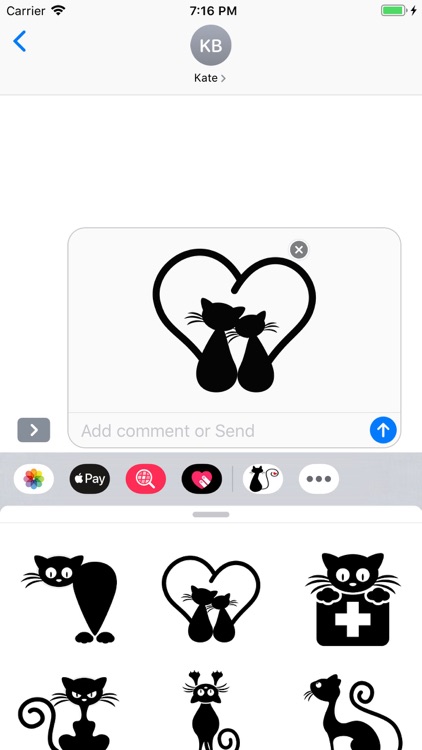 Kitty Cate Stickers Pack screenshot-6