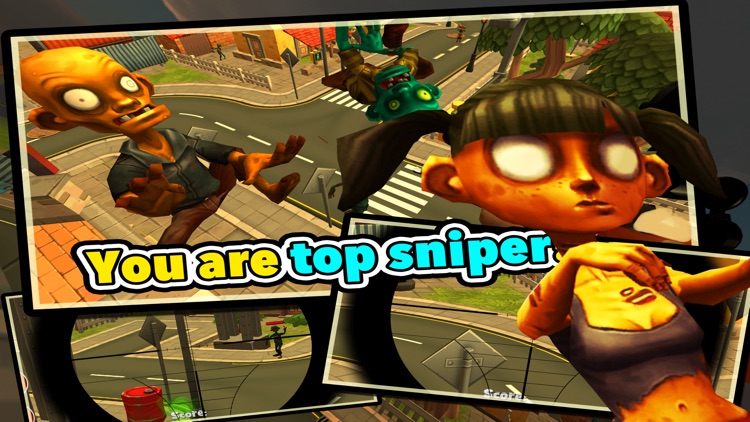 Zombie Town Sniper Shooting