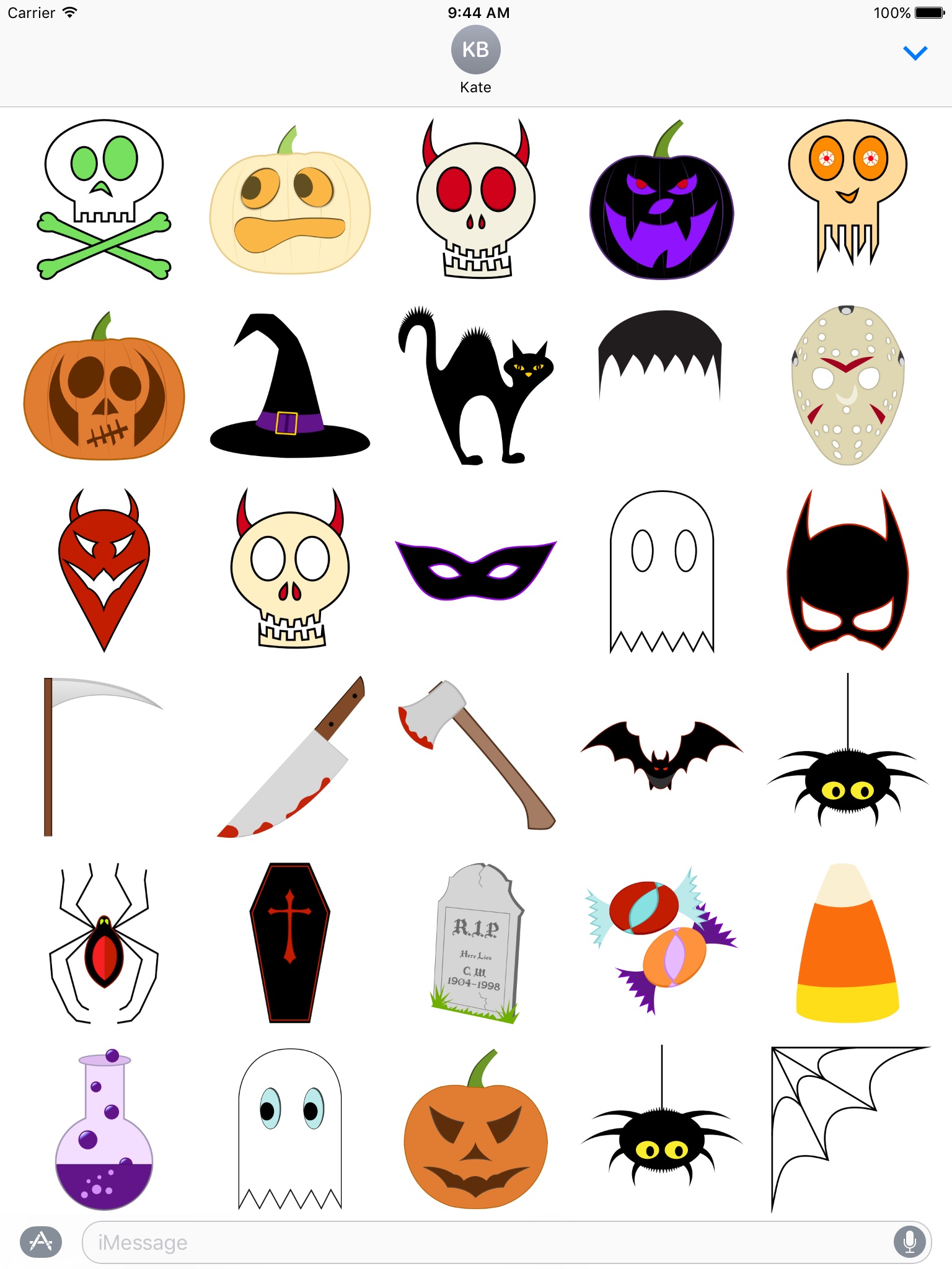 Halloween Fun - Stickers screenshot 2