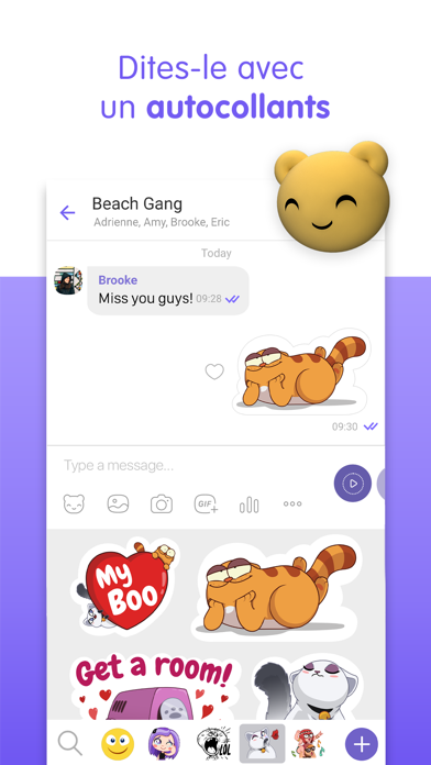 Viber Messenger: Appels Vidéo Viber Messenger: Appels Vidéo