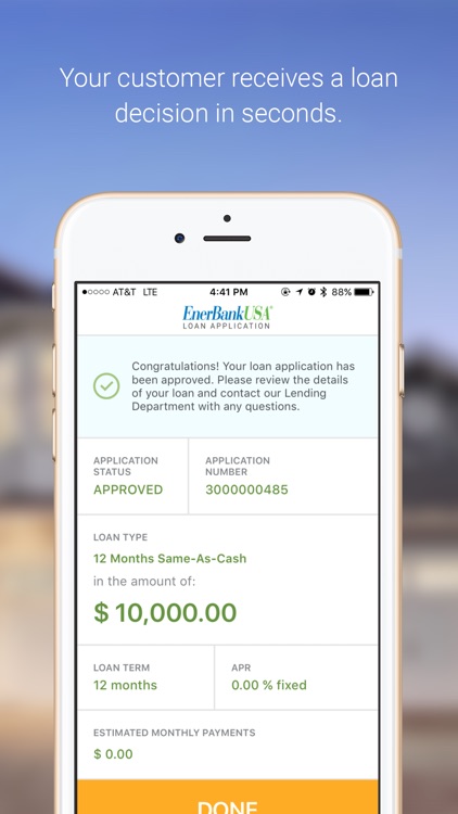 EnerBank USA Contractor screenshot-4