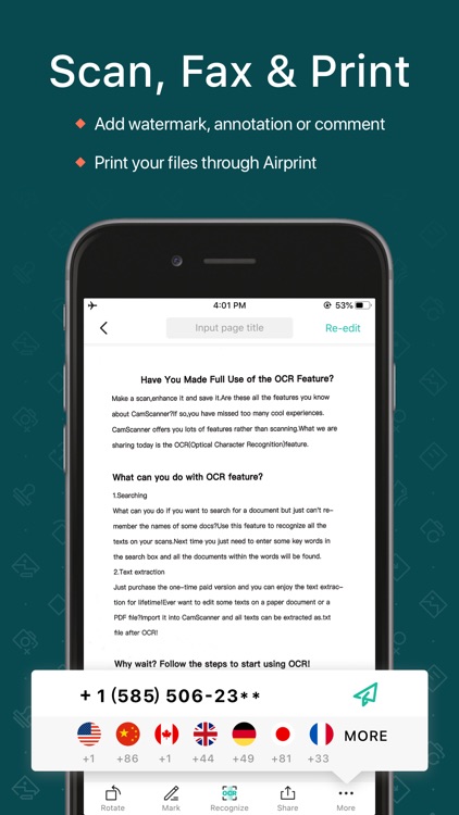 CamScanner-PDF Scanner App screenshot-5