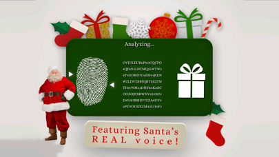 How to cancel & delete Santa's Naughty or Nice List - funny finger scan from iphone & ipad 1