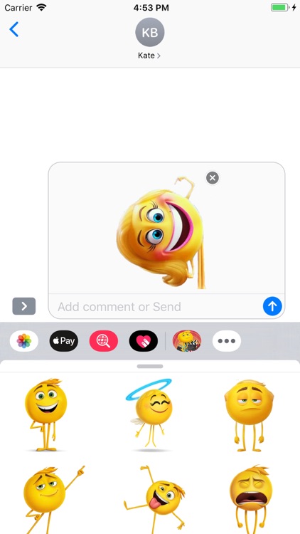 Emoji Movie Stickers Pack screenshot-6