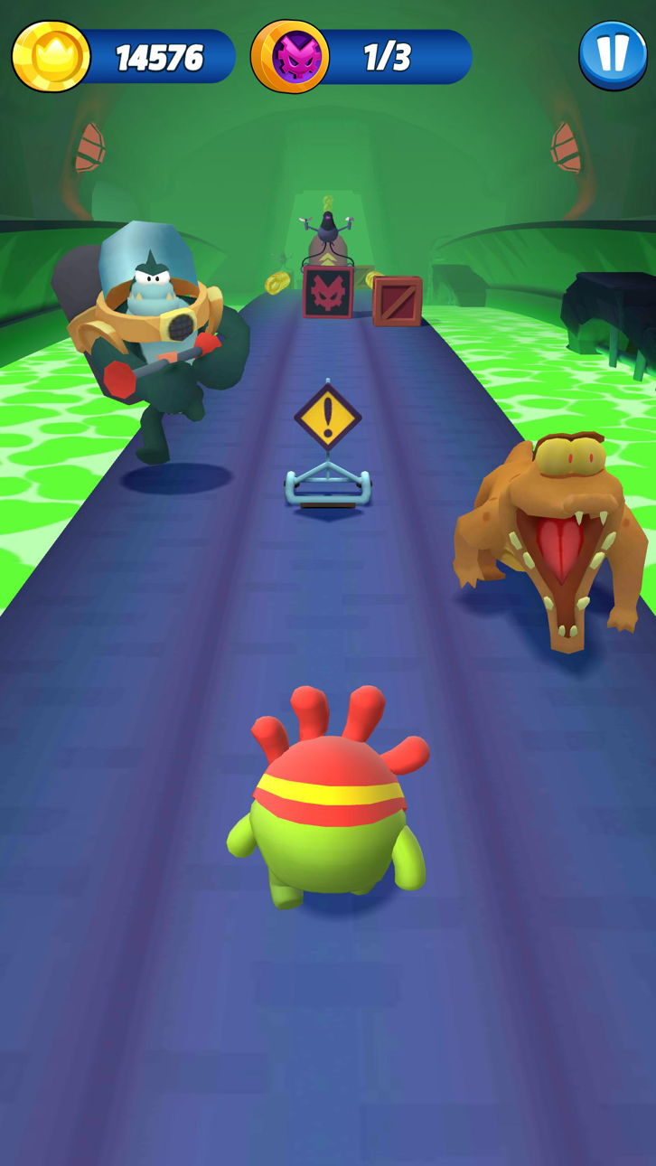 Om Nom: Run Hack screenshot 7 - iOS game interface