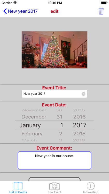 ImportantEvents screenshot-3