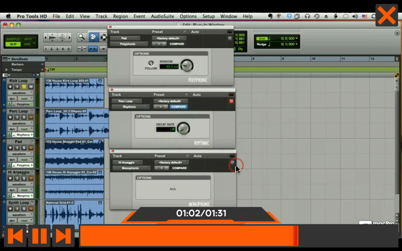 mPV Course Elastic Audio 205 screenshot 3