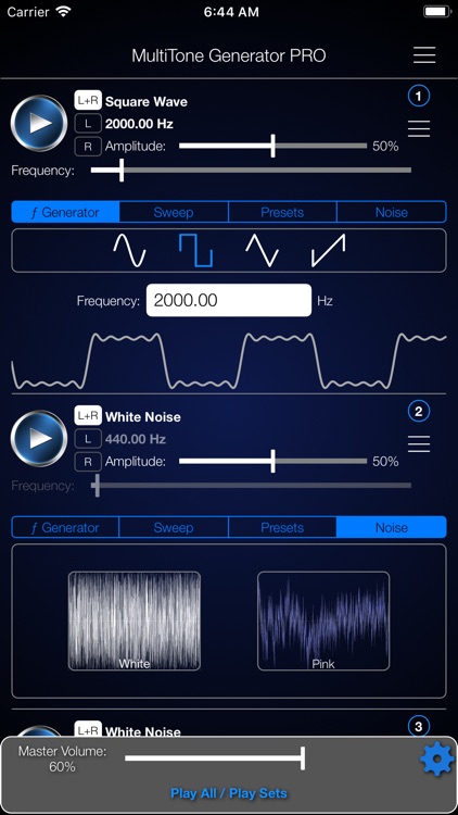 MultiTone Generator PRO screenshot-3