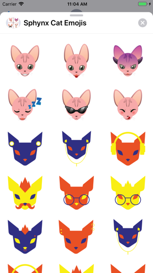 Sphynx Cat Emojis(圖3)-速報App