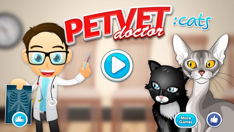 Doctor Games: Pet Vet Cat Care screenshot-4