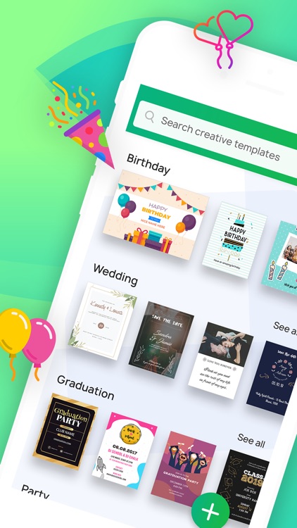 Invitation Maker- Invite Maker screenshot-0