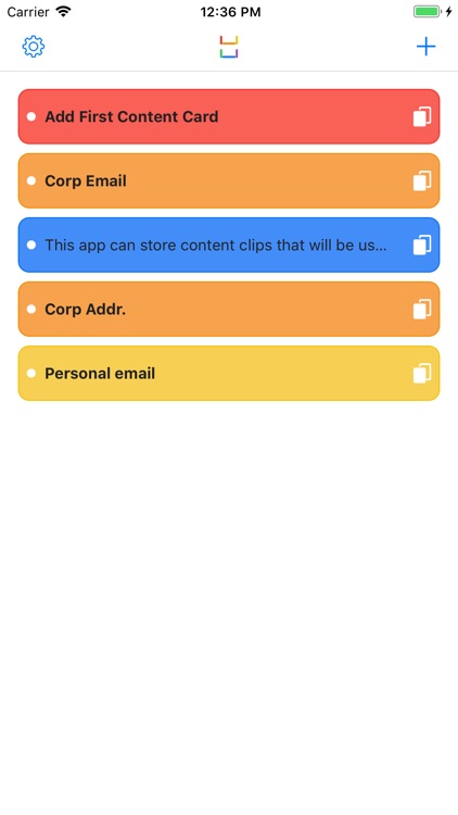 cc - Common Content Box