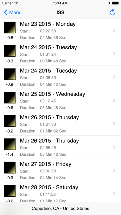 How to cancel & delete ISS Locator from iphone & ipad 2