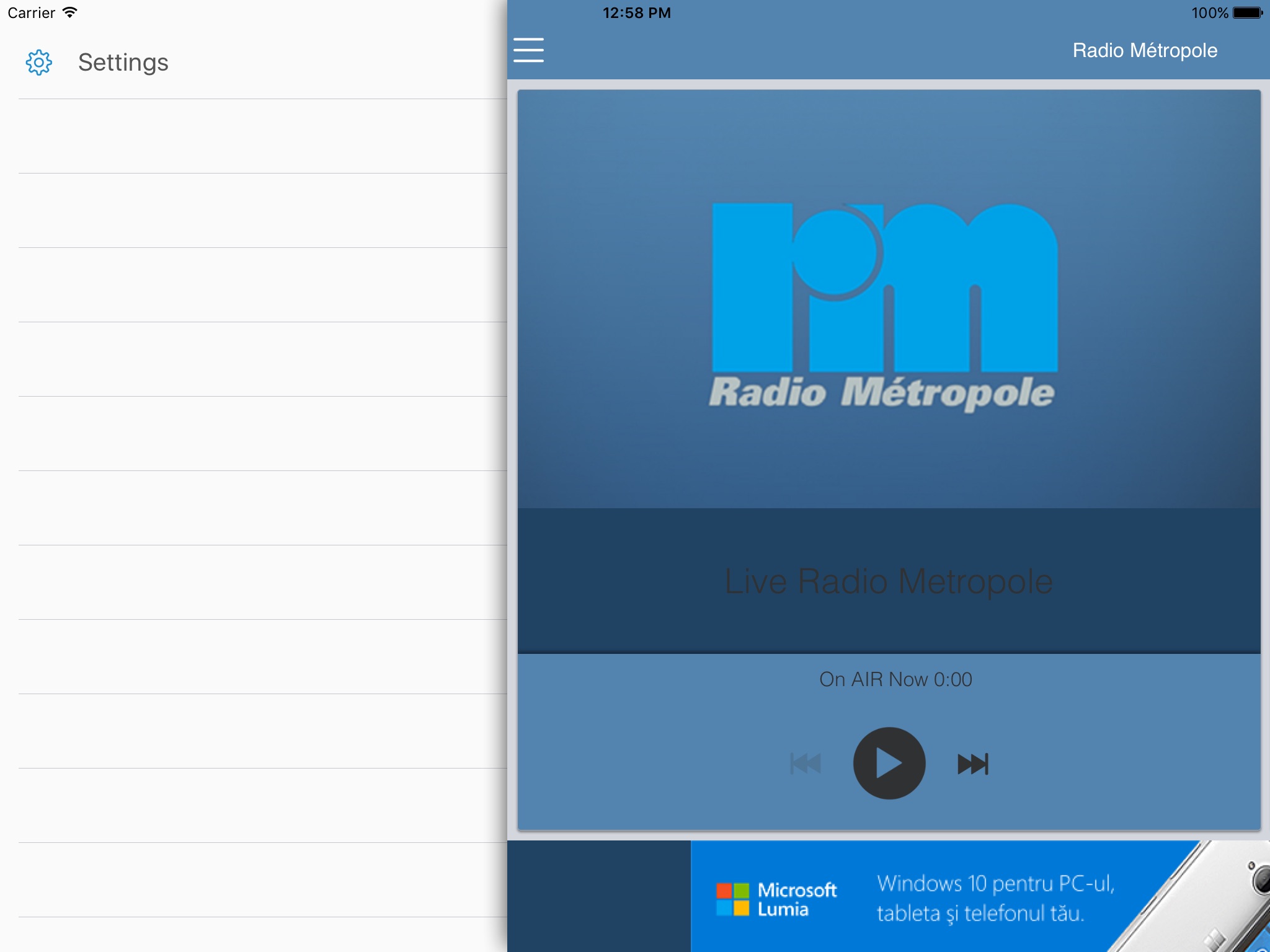 Radio Metropole Haiti screenshot 3