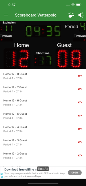 Scoreboard Waterpolo(圖2)-速報App