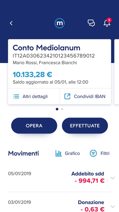 How to cancel & delete Mediolanum from iphone & ipad 2