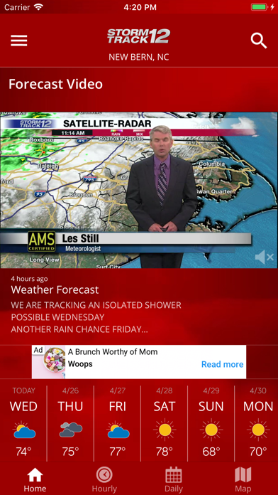 WCTI Storm Track 12 screenshot 2