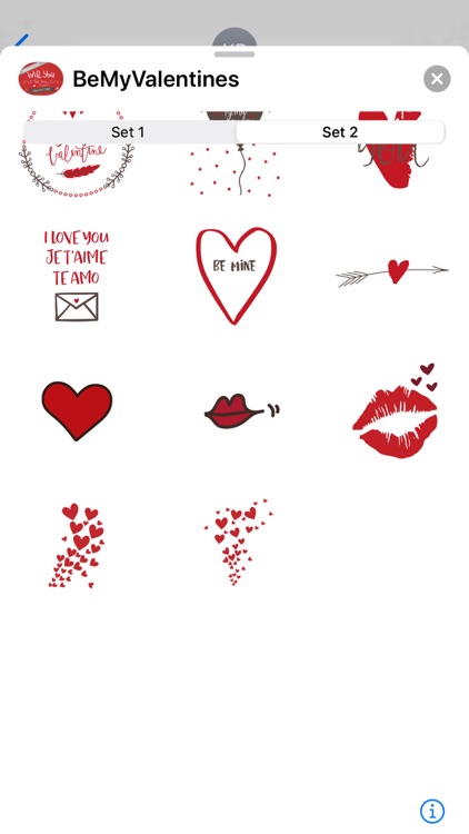 Be My Valentine Sticker Sets screenshot-4