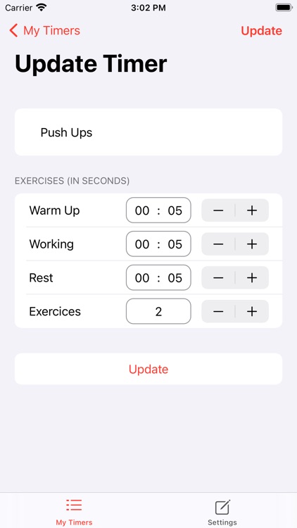 Interval and Workout Timer App