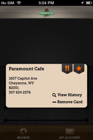 Paramount Cafe screenshot 3