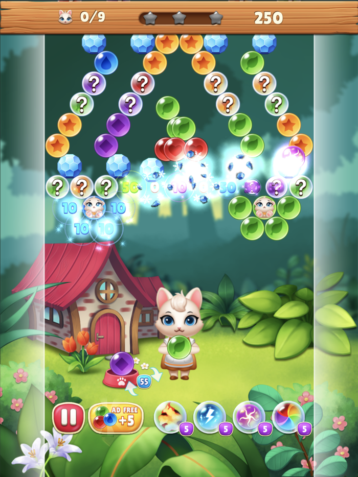 Bubble Cats Puzzle Mania