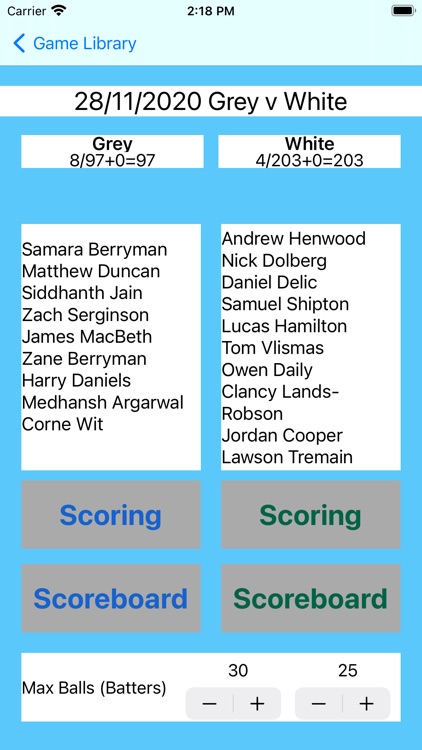 Junior Cricket Scorer screenshot-3