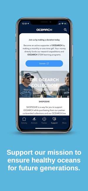 Ocearch Shark Tracker On The App Store