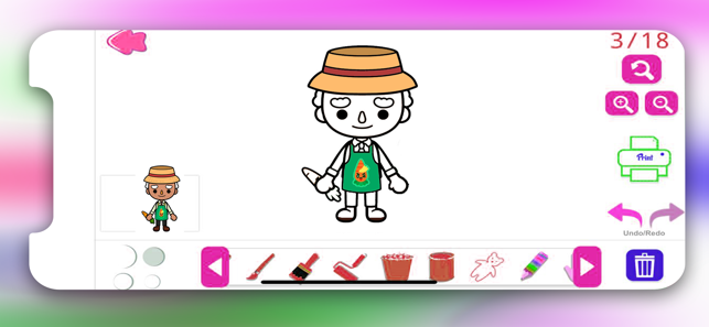 Toca Life Coloring Book(圖1)-速報App