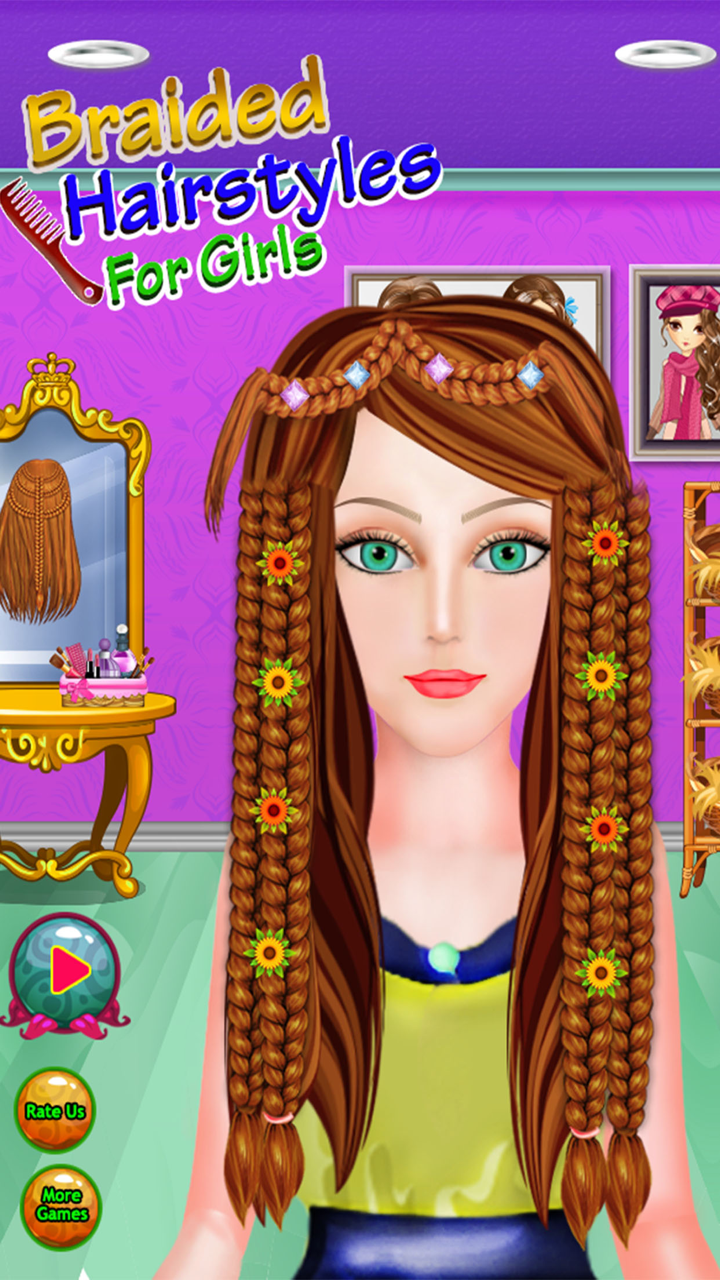 Braided Hairstyles for Girls screenshot 1