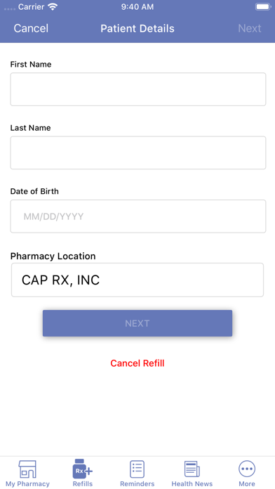 CAP RX, INC screenshot 3