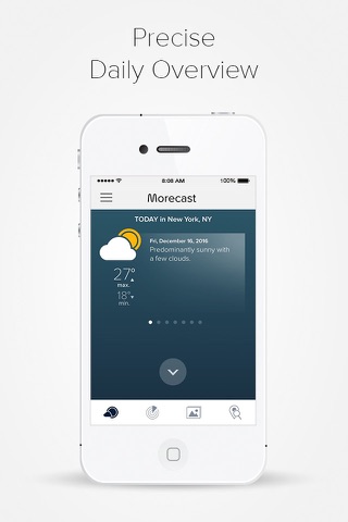MORECAST Wetter App - náhled