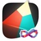 The rotating triangle in Trigon is the pivoting center of this exciting action game