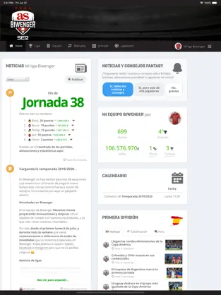 Zrzut ekranu 2 Biwenger - Fantasy manager iphone