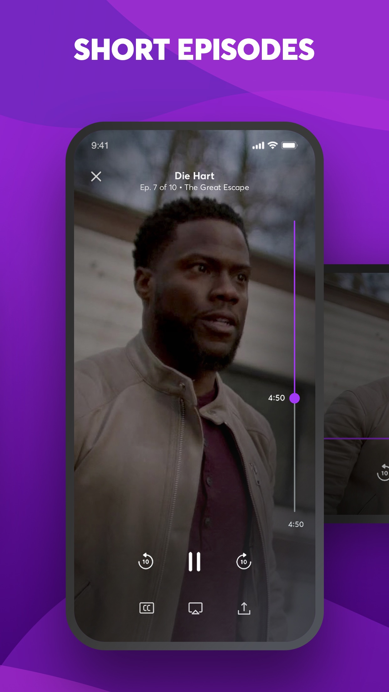 Screenshot do app Quibi: All New Original Shows