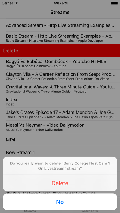 How to cancel & delete Stream Player for iPhone from iphone & ipad 3