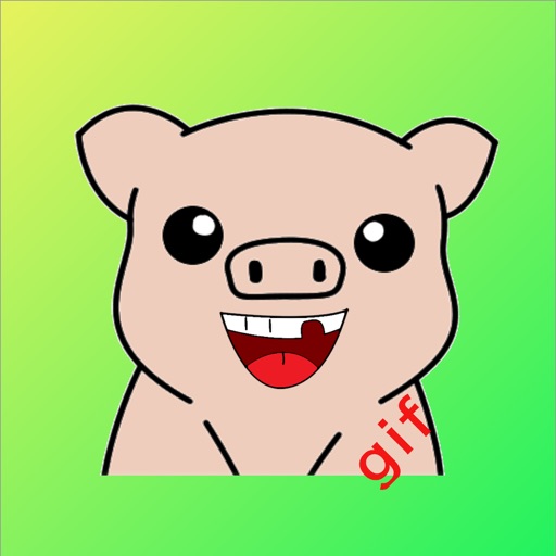 Cute Pig Sticker - dbl