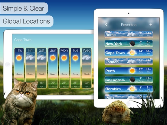 Beautiful Weather: Accurate Forecasts & Severe Weather Alerts for iPhone and iPad screenshot