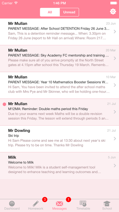 How to cancel & delete Milk Student Planner System from iphone & ipad 4