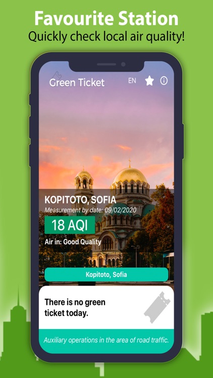 Green ticket Sofia