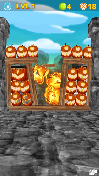 Ball Tossing Pumpkin vs Tennis screenshot-8