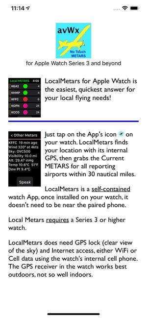 Local Metars for Watch(圖1)-速報App