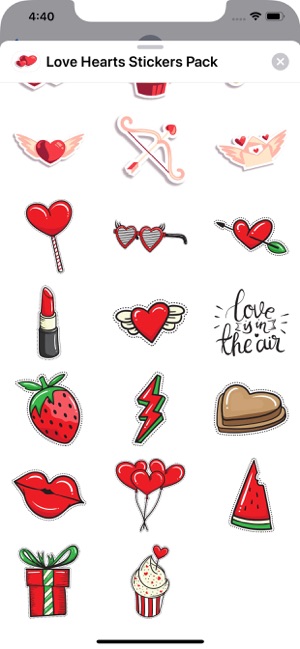 Love Hearts - Stickers Pack(圖3)-速報App