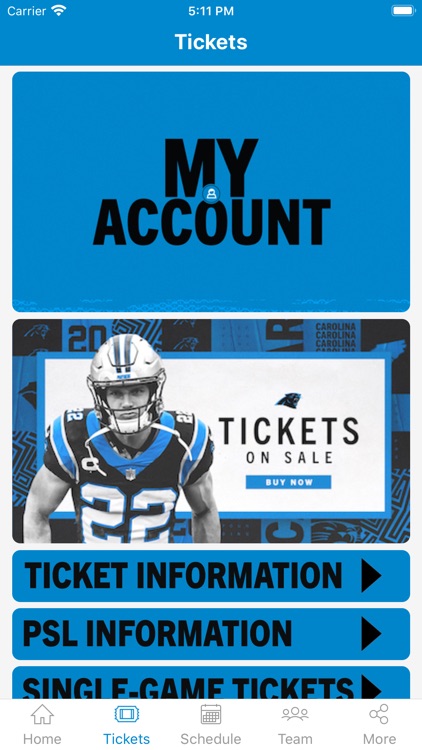 Carolina Panthers Mobile
