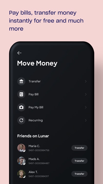 Lunar - Banking App screenshot-4